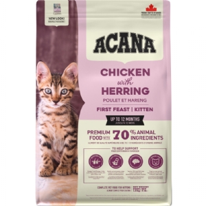 1,8 kg Acana First Feast Katzenfutter mit Huhn und Fisch