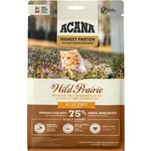 Acana Highest Protein Wild Prairie Katzenfutter mit Huhn und Pute