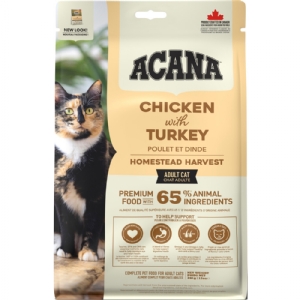 Acana Homestead Harvest Katzenfutter mit Huhn und Pute