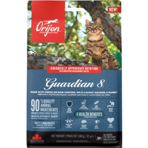 Orijen Guardian 8 Katzenfutter mit Huhn, Lachs und Kaninchen