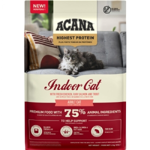 4,5 kg Acana Highest Protein Indoor Katzenfutter mit Huhn und Lachs