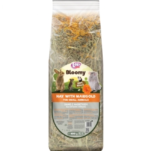 Lolo Bloomy Heu mit Ringelblumenblüten für Kaninchen und Nagetiere 800g