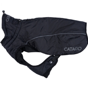 CATAGO FIR-Tech Winter-Hundemantel Schwarz 30cm