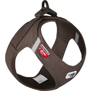 Curli Hunde Westengeschirr Air Mesh Step-In Brustumfang 30,2 - 33,8 cm Größe XXSmall - braun