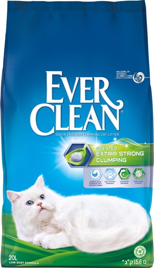 Ever Clean Katzenstreu, extra stark, duftend, 20 l