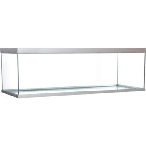 Akvastabil Fusion Aquarium - 200 x 75 x 64 cm - 900 Liter - Silberfarben